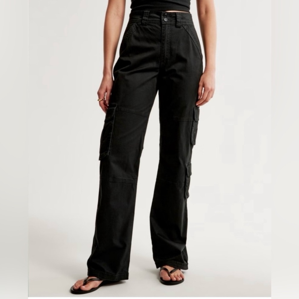 Abercrombie Relaxed Fit Cargo Pants Curve Love